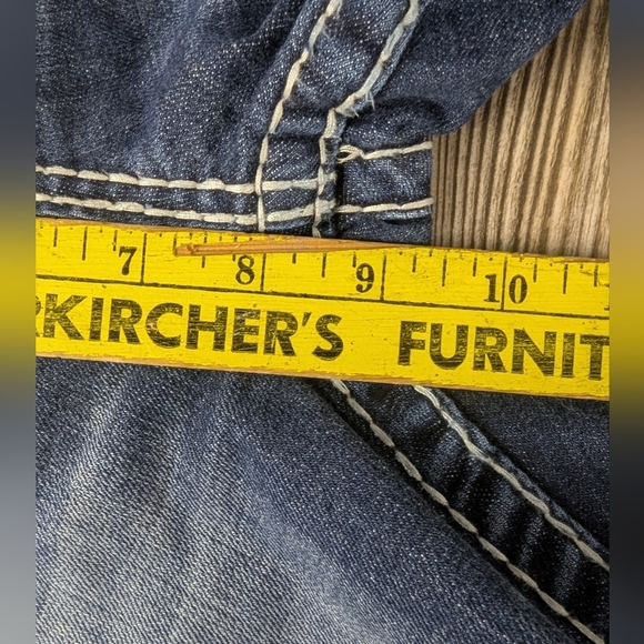 Vigoss The New York Slim Boot Size 7/8 Jeans Bling Pockets - Picture 15 of 15